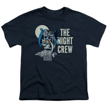 DC Batman Night Crew - Youth T-Shirt Youth T-Shirt (Ages 8-12) Batman   