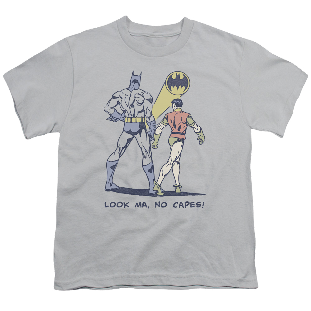 Robin No Capes - Youth T-Shirt Youth T-Shirt (Ages 8-12) Batman   