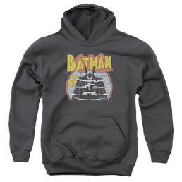 DC Batman Foggy - Youth Hoodie Youth Hoodie (Ages 8-12) Batman   