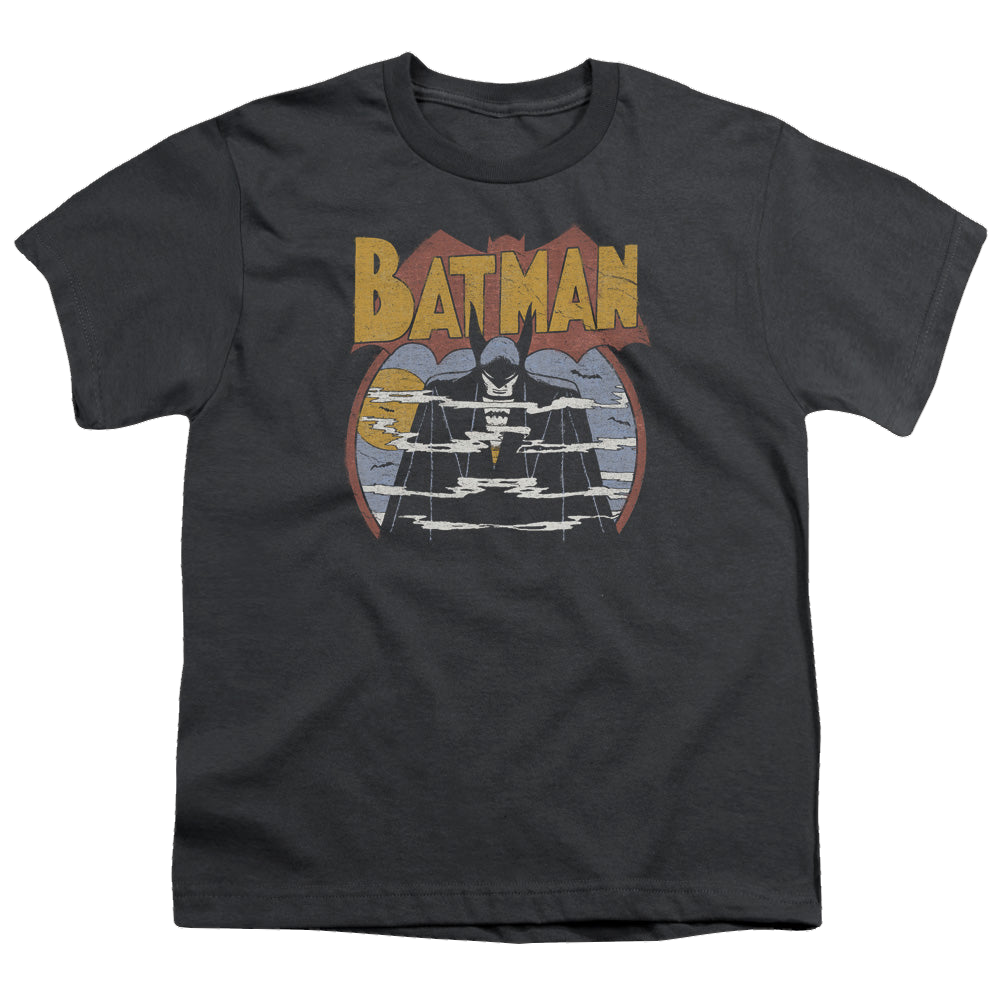 DC Batman Foggy - Youth T-Shirt Youth T-Shirt (Ages 8-12) Batman   