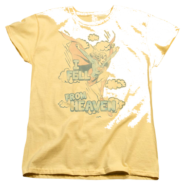 Banana women's t-shirt with Superman DC Comics Heaven graphic