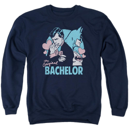 DC Comics Bachelor - Men's Crewneck Sweatshirt Men's Crewneck Sweatshirt Batman   