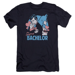 DC Comics Bachelor - Men's Premium Slim Fit T-Shirt Men's Premium Slim Fit T-Shirt Batman   