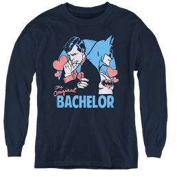 Dc Batman Bachelor - Youth Long Sleeve T-Shirt Youth Long Sleeve T-Shirt Batman   