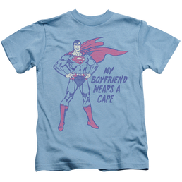 Superman Wears A Cape - Kid's T-Shirt Kid's T-Shirt (Ages 4-7) Superman   
