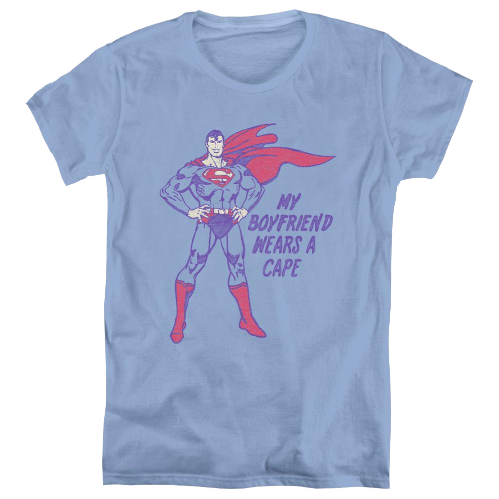 Superman Wears A Cape - Women's T-Shirt Women's T-Shirt Superman   