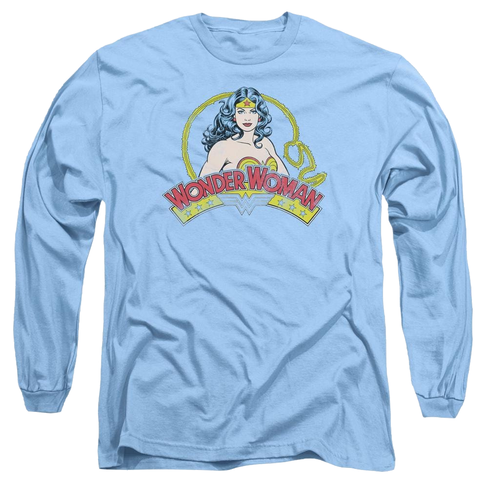 DC Comics Vintage Woman - Men's Long Sleeve T-Shirt Men's Long Sleeve T-Shirt Wonder Woman   