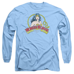 DC Comics Vintage Woman - Men's Long Sleeve T-Shirt Men's Long Sleeve T-Shirt Wonder Woman   