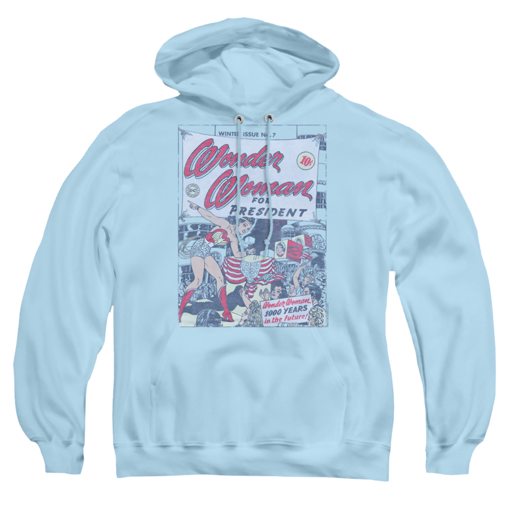 Wonder Woman Ww For President - Pullover Hoodie Pullover Hoodie Wonder Woman   