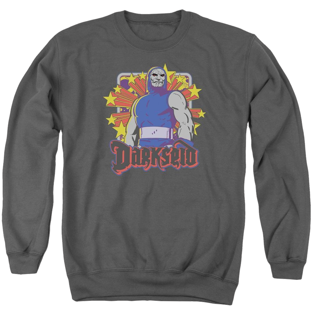DC Comics Darkseid Stars - Men's Crewneck Sweatshirt Men's Crewneck Sweatshirt DC Comics   