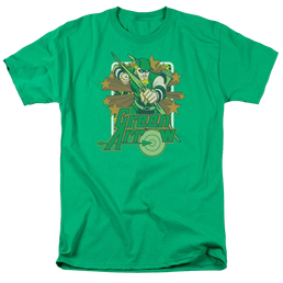 DC Comics Green Arrow Stars - Men's Regular Fit T-Shirt Men's Regular Fit T-Shirt Green Arrow   