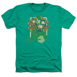 DC Comics Green Arrow Stars - Men's Heather T-Shirt Men's Heather T-Shirt Green Arrow   