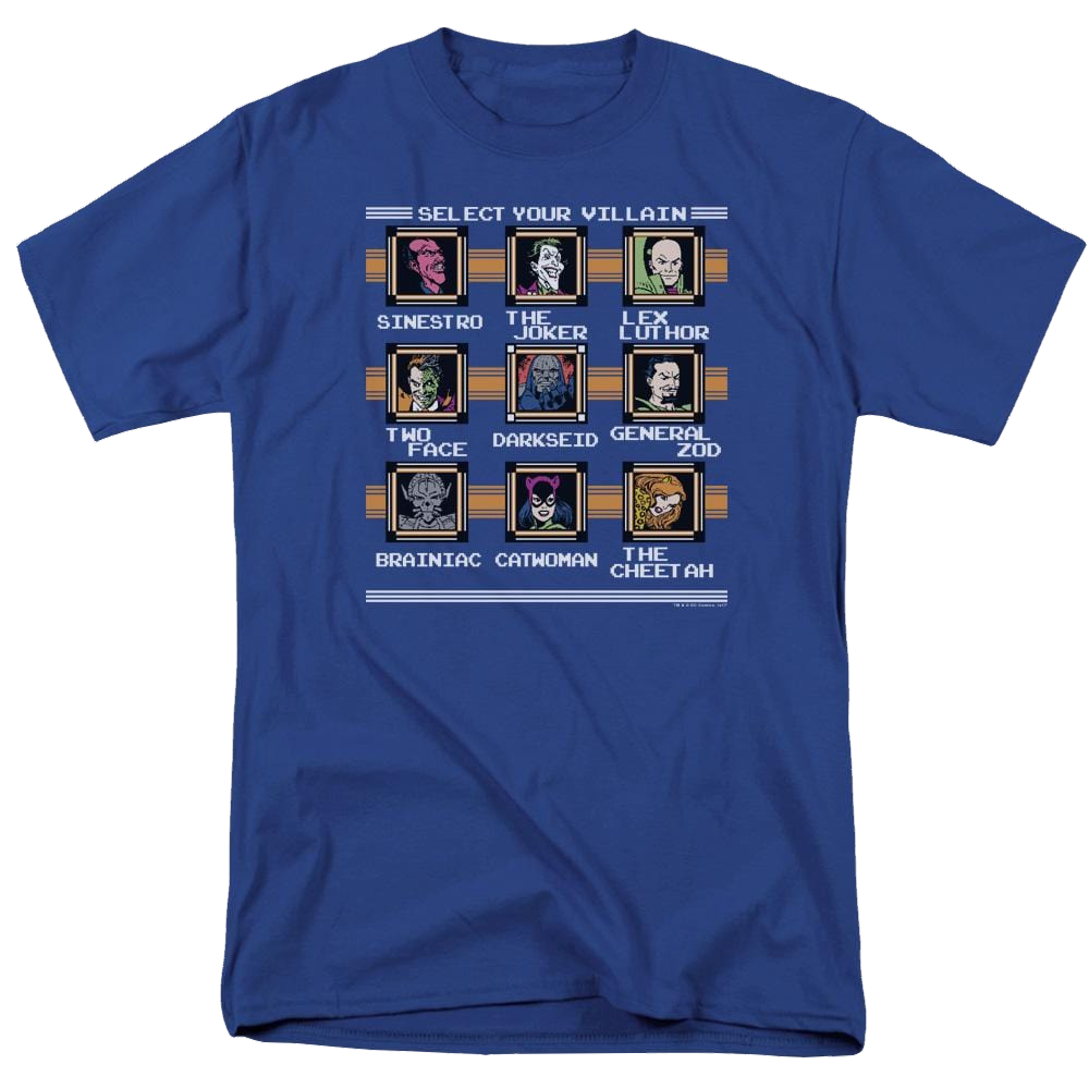DC Comics Stage Select - Men's Regular Fit T-Shirt Men's Regular Fit T-Shirt Justice League   