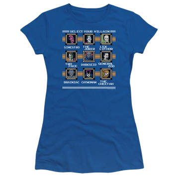 Royal juniors t-shirt with Justice League DC Comics Stage Select graphic