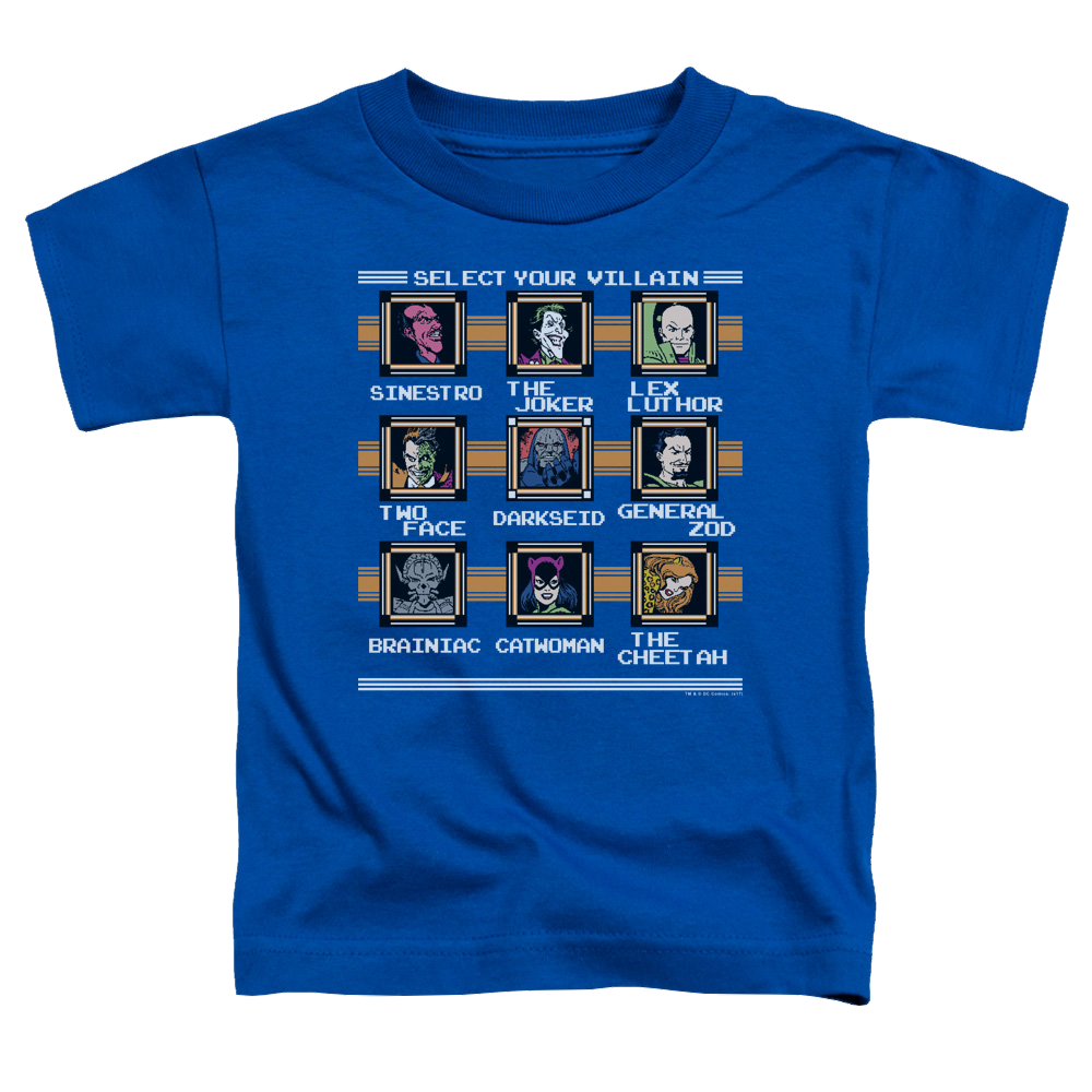 Justice League Stage Select - Kid's T-Shirt Kid's T-Shirt (Ages 4-7) Justice League   