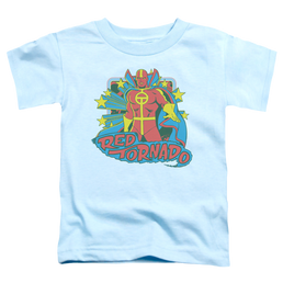 More DC Characters Red Tornado Stars - Toddler T-Shirt Toddler T-Shirt DC Comics   