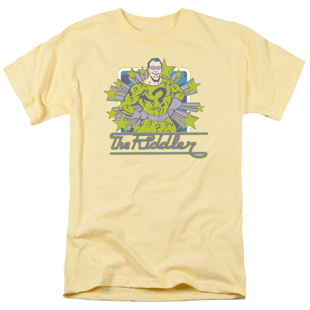 DC Comics Riddler Stars - Men's Regular Fit T-Shirt Men's Regular Fit T-Shirt DC Comics   