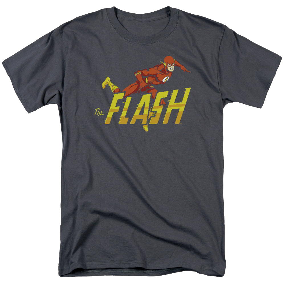 Flash, The 8 Bit Flash - Men's Regular Fit T-Shirt Men's Regular Fit T-Shirt The Flash   