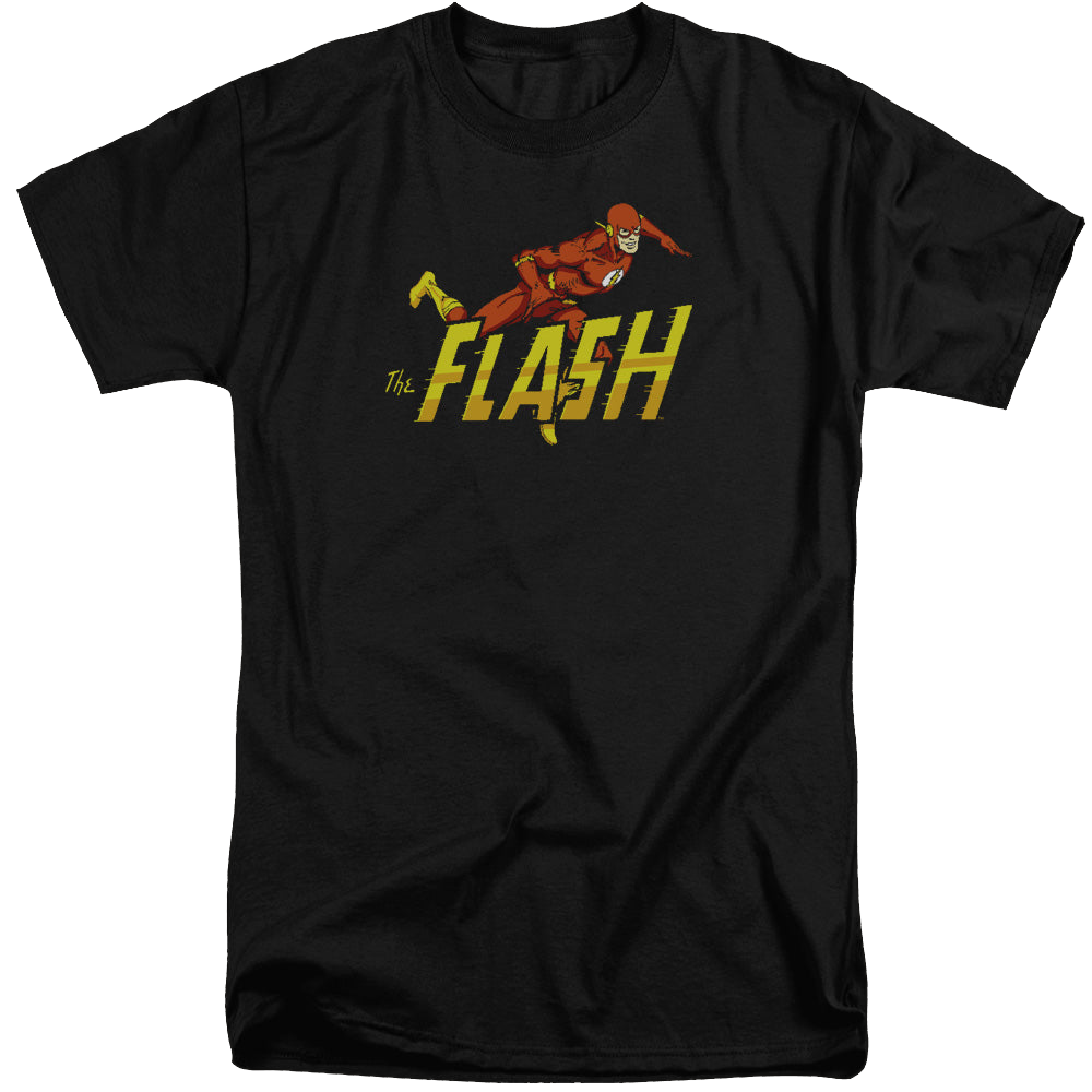 Flash, The 8 Bit Flash - Men's Tall Fit T-Shirt Men's Tall Fit T-Shirt The Flash   