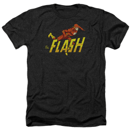 Flash, The 8 Bit Flash - Men's Heather T-Shirt Men's Heather T-Shirt The Flash   