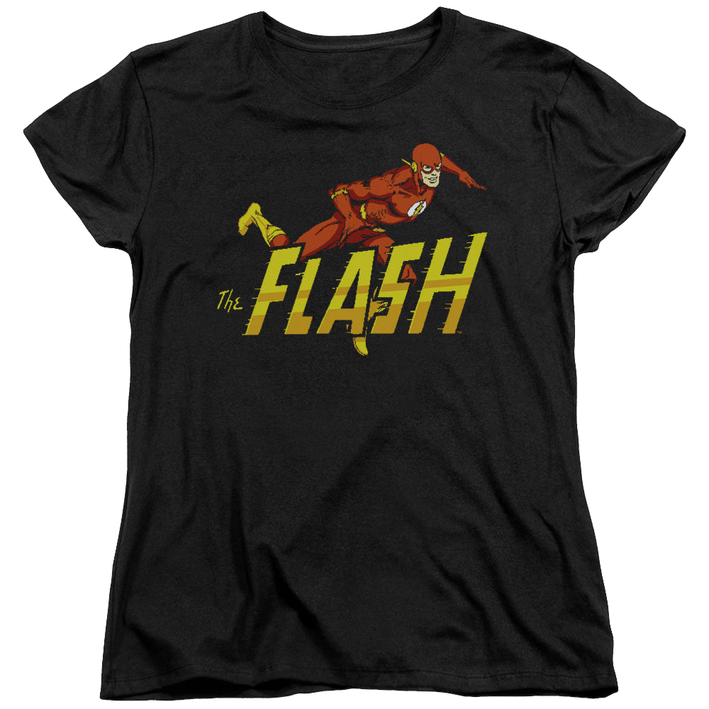 Flash, The 8 Bit Flash - Women's T-Shirt Women's T-Shirt The Flash   