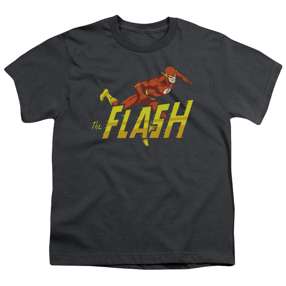 Flash, The 8 Bit Flash - Youth T-Shirt Youth T-Shirt (Ages 8-12) The Flash   