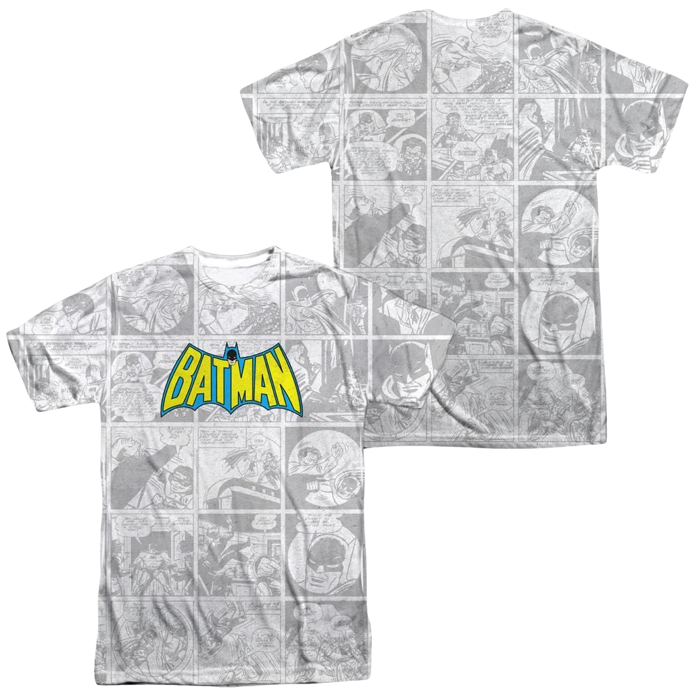 DC Comics Vintage Bat Strip Men's All Over Print T-Shirt Men's All-Over Print T-Shirt Batman   