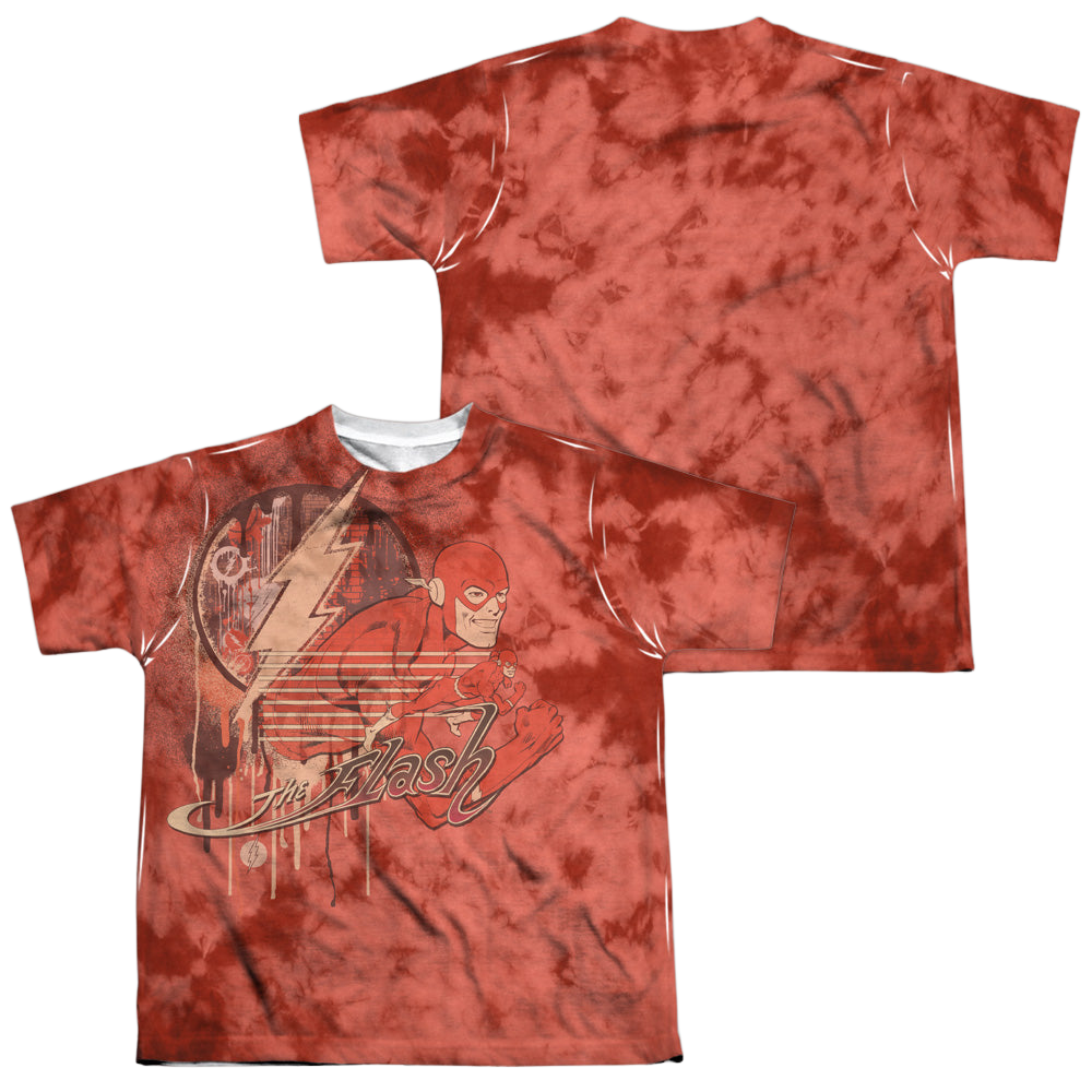 Flash, The Charge Ahead - Youth All-Over Print T-Shirt Youth All-Over Print T-Shirt (Ages 8-12) The Flash   