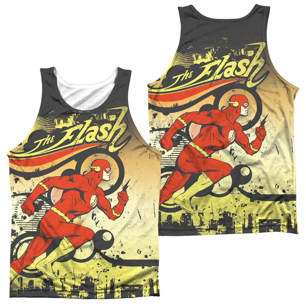 Flash, The Just Passing Through - Men's All Over Print Tank Top Men's All Over Print Tank The Flash   