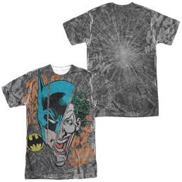 DC Comics Broken Visage Men's All Over Print T-Shirt Men's All-Over Print T-Shirt Batman   