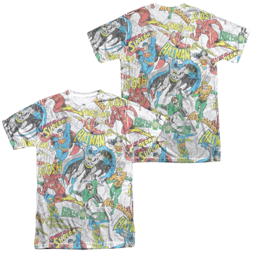 Superman DC Comics Super Collage men's all-over print t-shirt