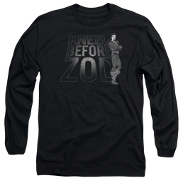 DC Comics Kneel Zod - Men's Long Sleeve T-Shirt Men's Long Sleeve T-Shirt Superman   