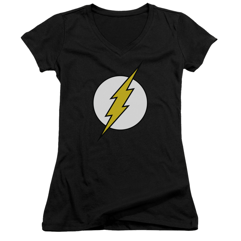 Flash, The Fl Classic - Juniors V-Neck T-Shirt Juniors V-Neck T-Shirt The Flash   