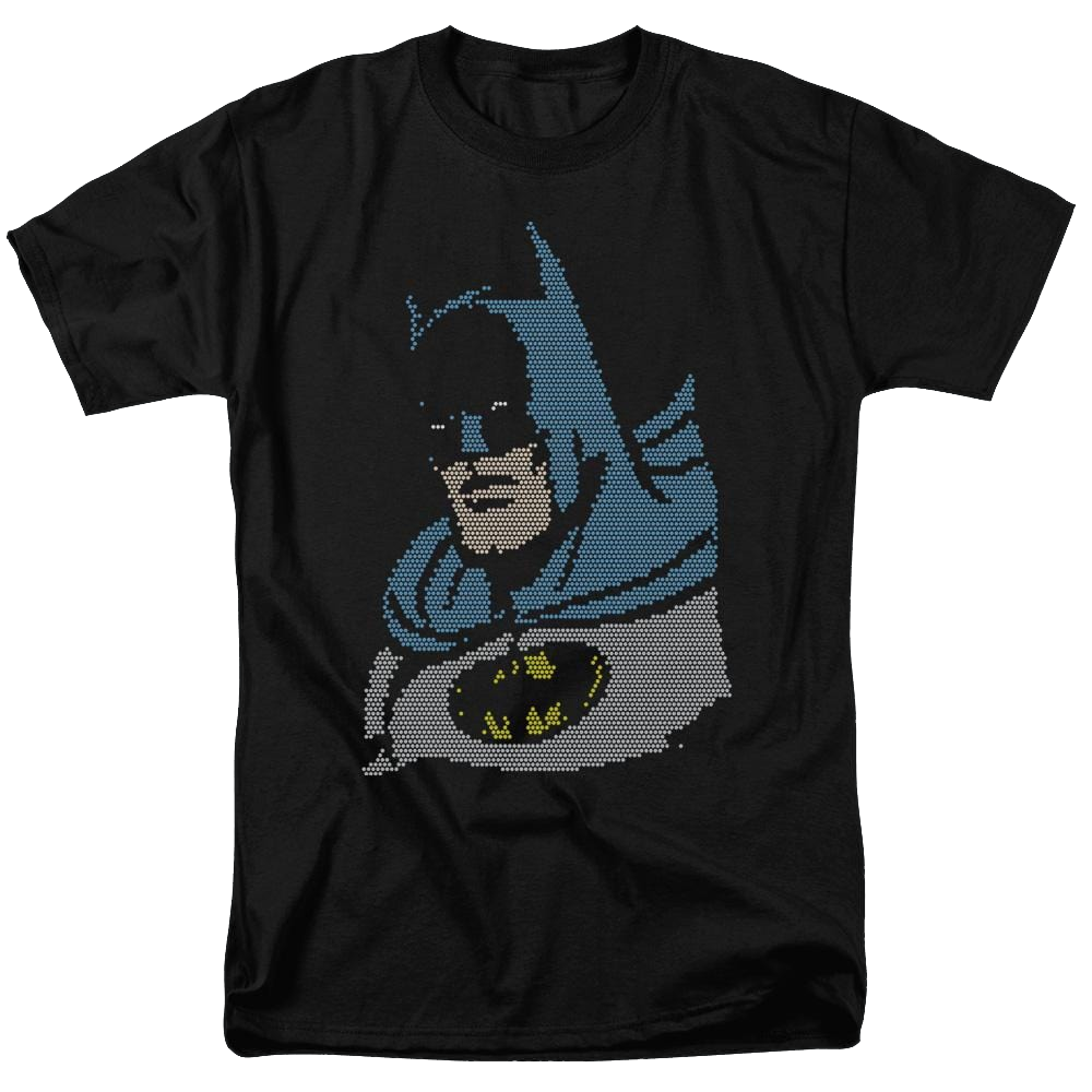 DC Comics Lite Brite Batman - Men's Regular Fit T-Shirt Men's Regular Fit T-Shirt Batman   