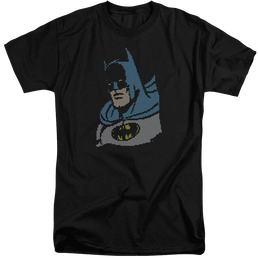 DC Comics Lite Brite Batman - Men's Tall Fit T-Shirt Men's Tall Fit T-Shirt Batman   