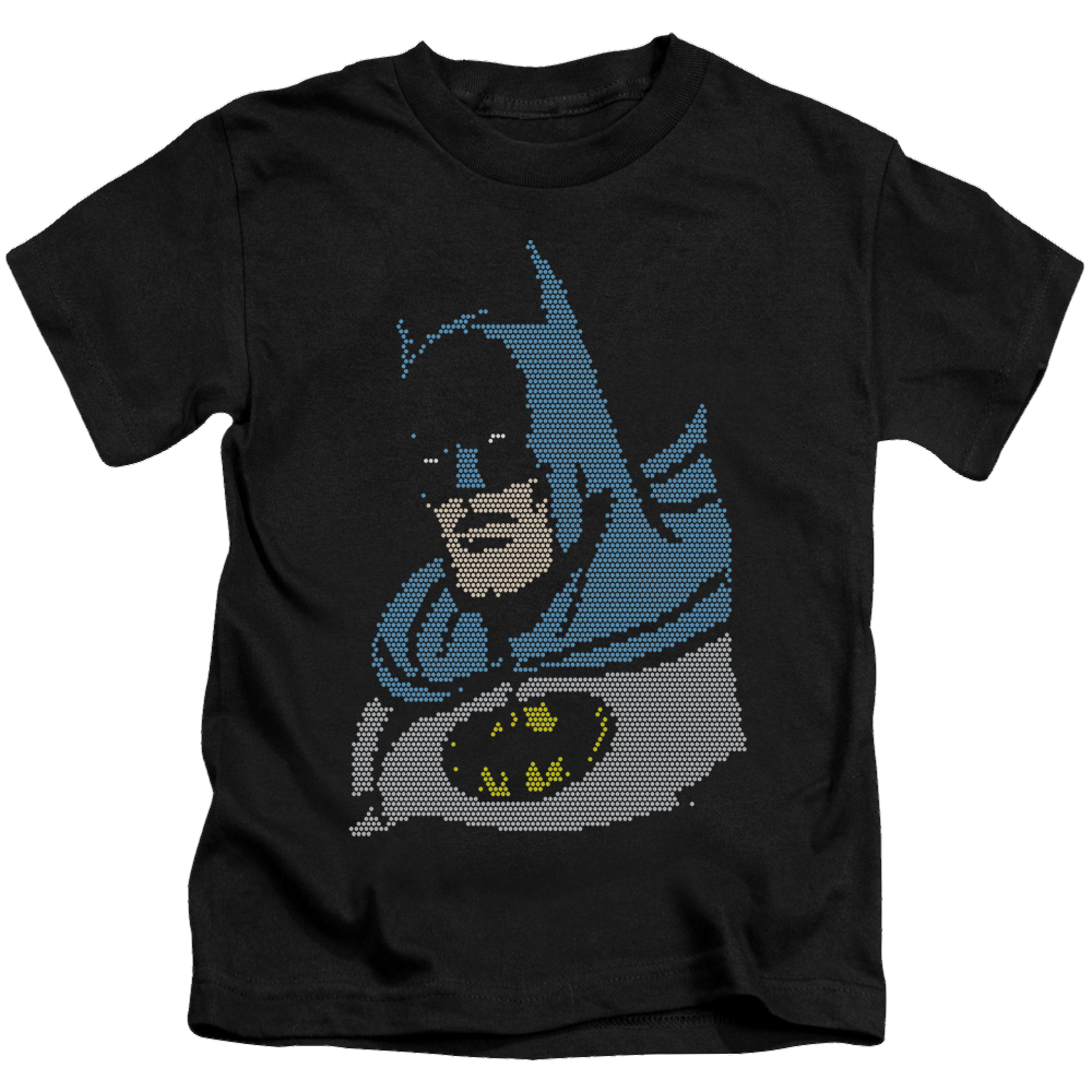 DC Batman Lite Brite Batman - Kid's T-Shirt Kid's T-Shirt (Ages 4-7) Batman   