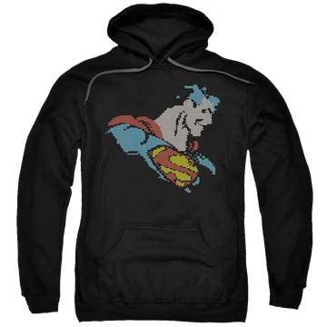 DC Comics Lite Brite Superman - Pullover Hoodie Pullover Hoodie Superman   