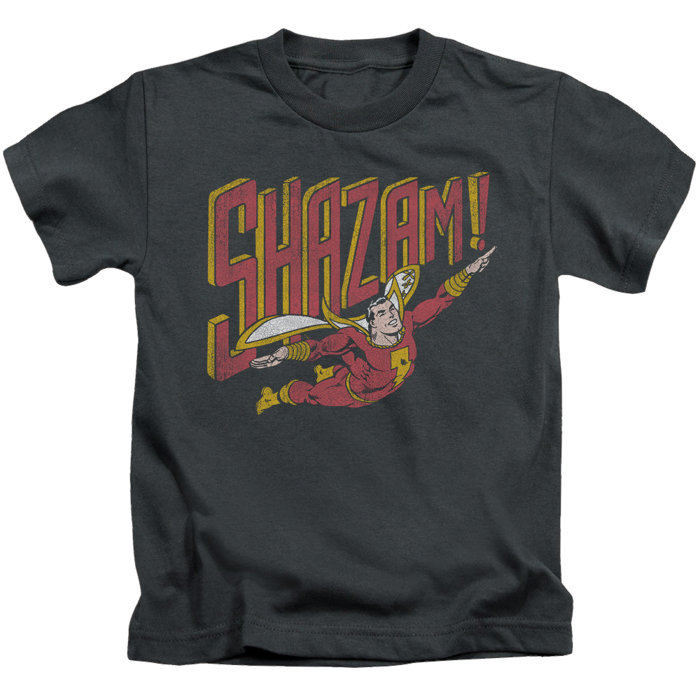 Shazam Retro Marvel - Kid's T-Shirt Kid's T-Shirt (Ages 4-7) Shazam   