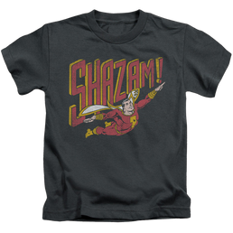 Shazam Retro Marvel - Kid's T-Shirt Kid's T-Shirt (Ages 4-7) Shazam   