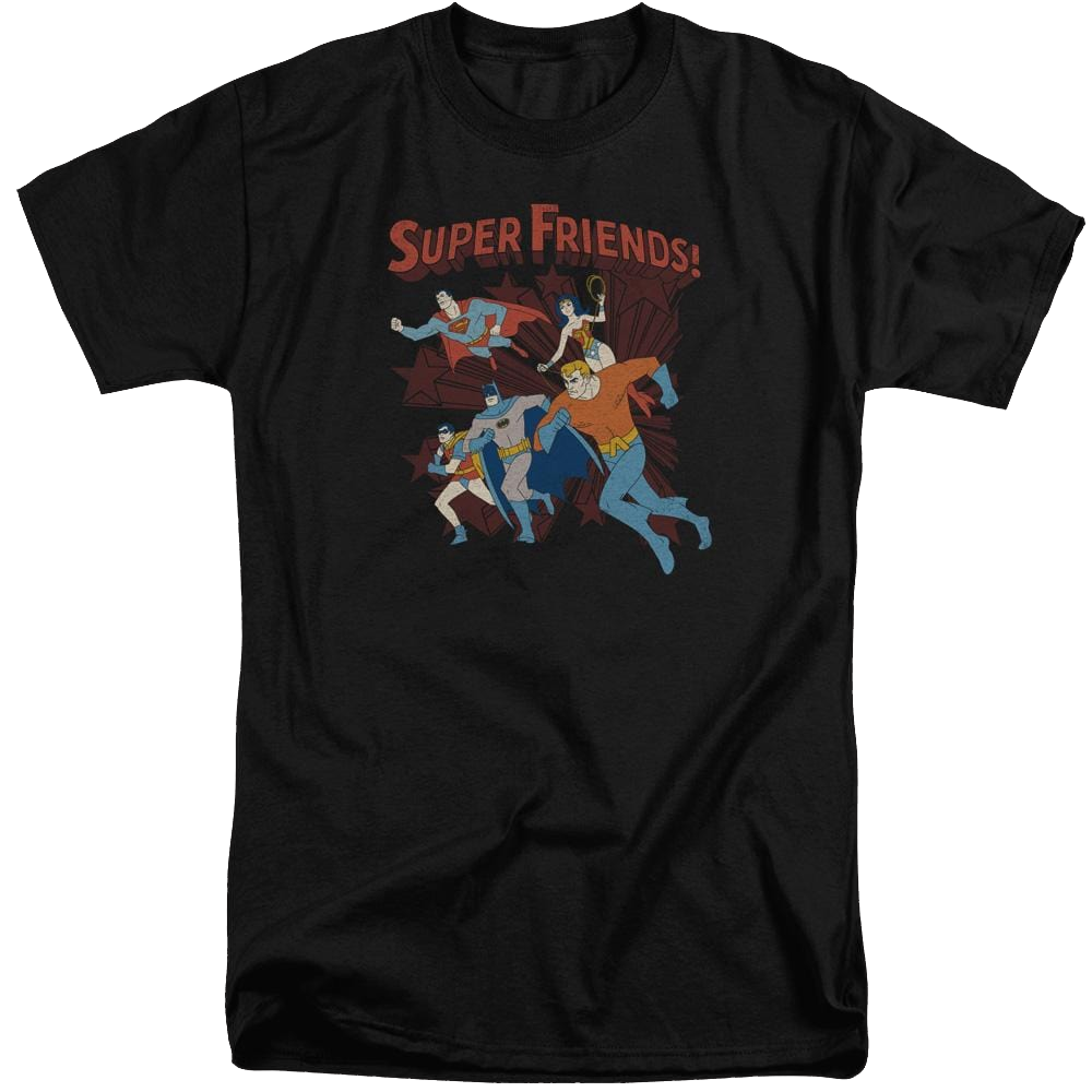 DC Comics Super Running - Men's Tall Fit T-Shirt Men's Tall Fit T-Shirt DC Comics   