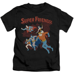 More DC Characters Super Running - Kid's T-Shirt Kid's T-Shirt (Ages 4-7) DC Comics   
