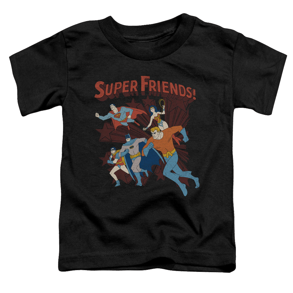 More DC Characters Super Running - Toddler T-Shirt Toddler T-Shirt DC Comics   