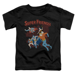 More DC Characters Super Running - Toddler T-Shirt Toddler T-Shirt DC Comics   