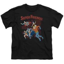 More DC Characters Super Running - Youth T-Shirt Youth T-Shirt (Ages 8-12) DC Comics   
