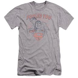 DC Comics Fooled You - Men's Premium Slim Fit T-Shirt Men's Premium Slim Fit T-Shirt Superman   