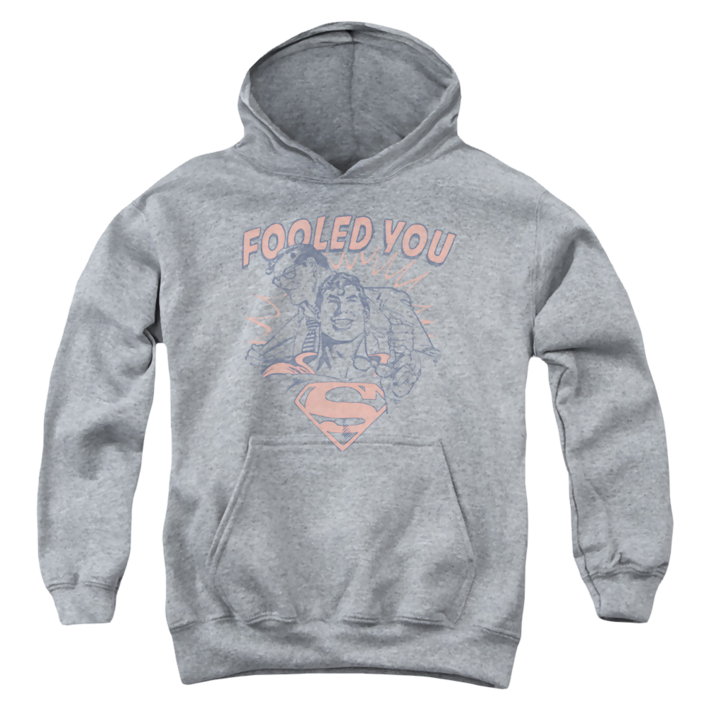 Superman Fooled You - Youth Hoodie Youth Hoodie (Ages 8-12) Superman   