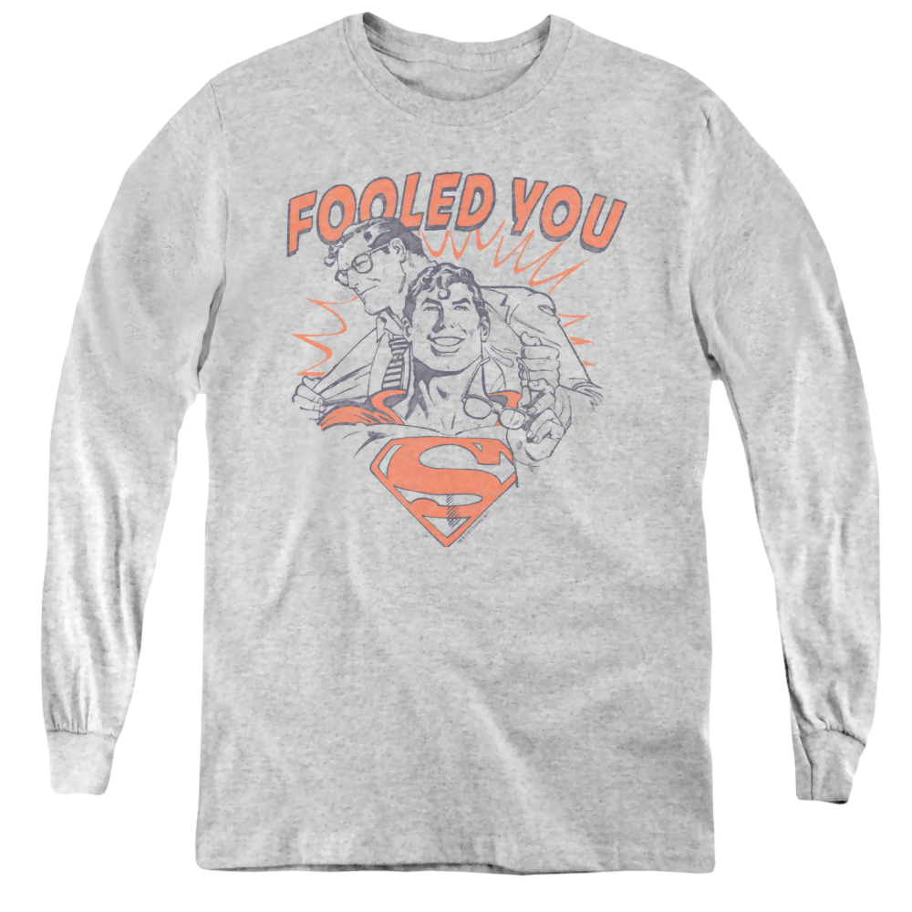 Superman Fooled You - Youth Long Sleeve T-Shirt Youth Long Sleeve T-Shirt Superman   