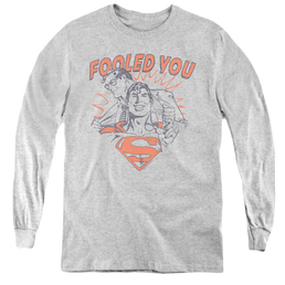 Superman Fooled You - Youth Long Sleeve T-Shirt Youth Long Sleeve T-Shirt Superman   
