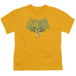 DC Batman Flying Bat - Youth T-Shirt Youth T-Shirt (Ages 8-12) Batman   