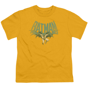 DC Batman Flying Bat - Youth T-Shirt Youth T-Shirt (Ages 8-12) Batman   